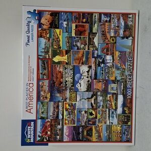 White Mountain 1000 Pc.puzzle